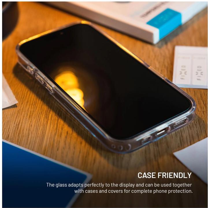 Protection écran Verre Trempé 9H Pour IPhone 17 Pro Max - Anti-rayures, Anti-empreintes, Compatible Avec Les Coques