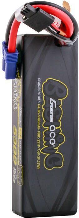 Immagine prodotto Gens Ace G-Tech 5300mAh 7.4V 100C 2S1P Lipo z EC5 (7.40 V, 5300 mAh)