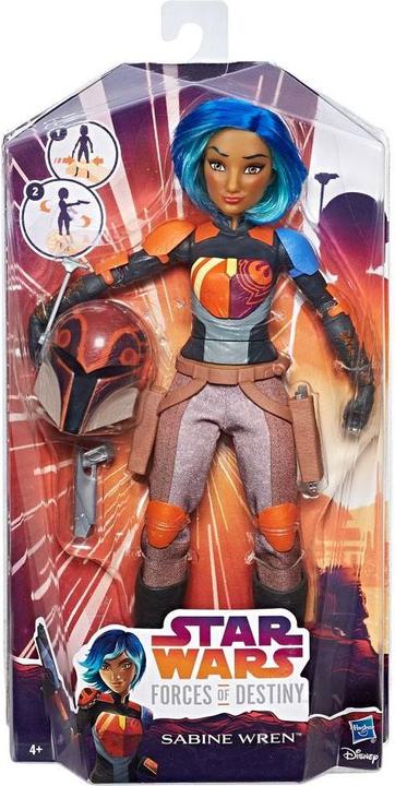 Produktbild Hasbro Star Wars Forces of Destiny Actionfigur 2017 Sabine Wren 28 cm