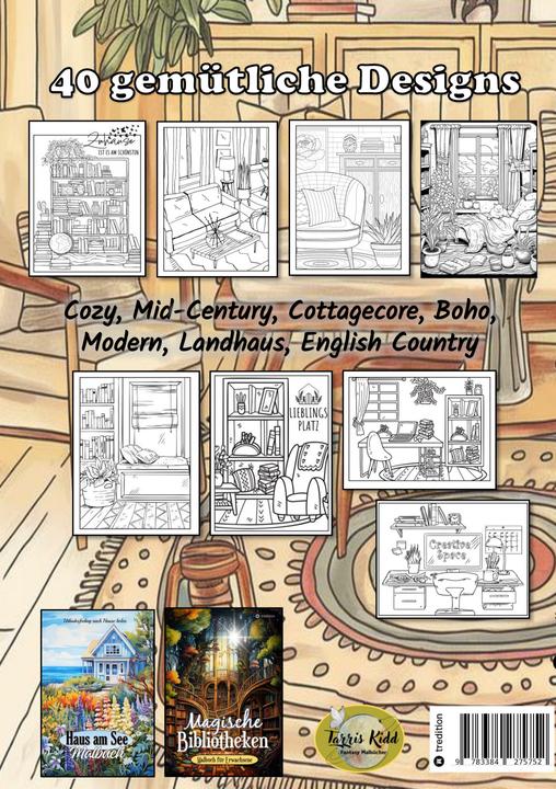 Image du produit Kidd:Heimische Rückzugsorte Malbuch Coz