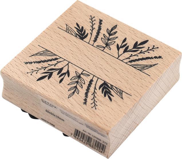 Artoz Stempel Blumendeko für Text