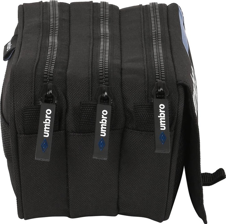 Actual product image Umbro Triple multipurpose pouch Flash Black (21.5 x 10 x 8 cm)