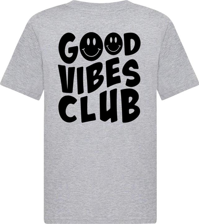 Produktbild Merchcode Kids Good Vibes Club Front for Light - Basic Tee - 184965 (122, 128)