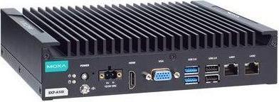 Moxa BXP-A100-E2-T - Box computer con processore Intel Atom x6211E, 2 porte LAN (Grafica Intel UHD)