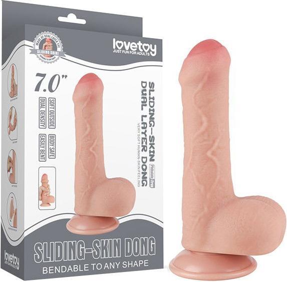 Produktbild Lovetoy Skin Dildo 18.3 cm