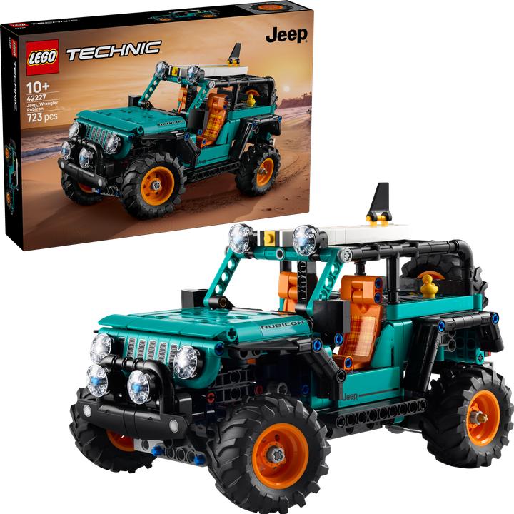 Immagine prodotto LEGO Jeep Wrangler Rubicon, veicolo fuoristrada (42227, LEGO Technic)