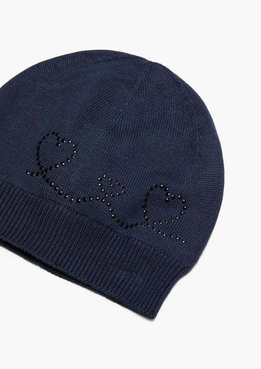 Produktbild S.Oliver Mütze Feinstrickmütze mit Artwork