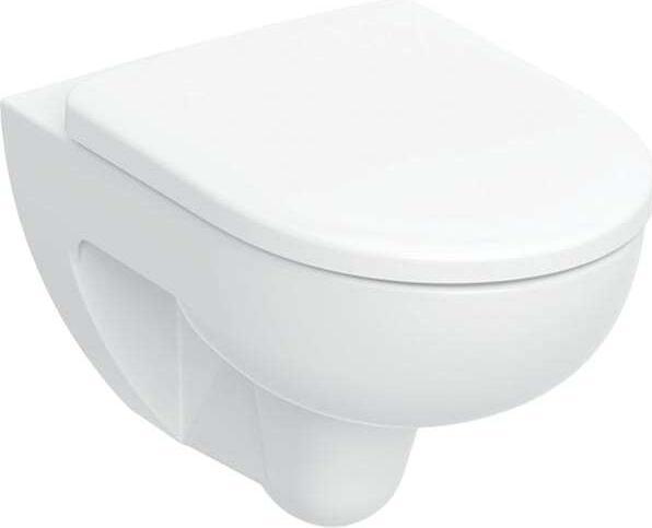 Geberit Renova, chasse d'eau basse position, Rimfree avec siège WC, blanc 500801001