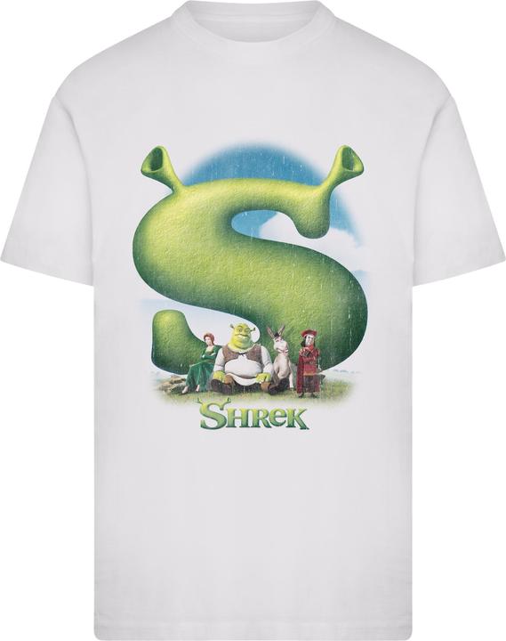 Produktbild MC Men Shrek Distressed Poster Tee white M (M)