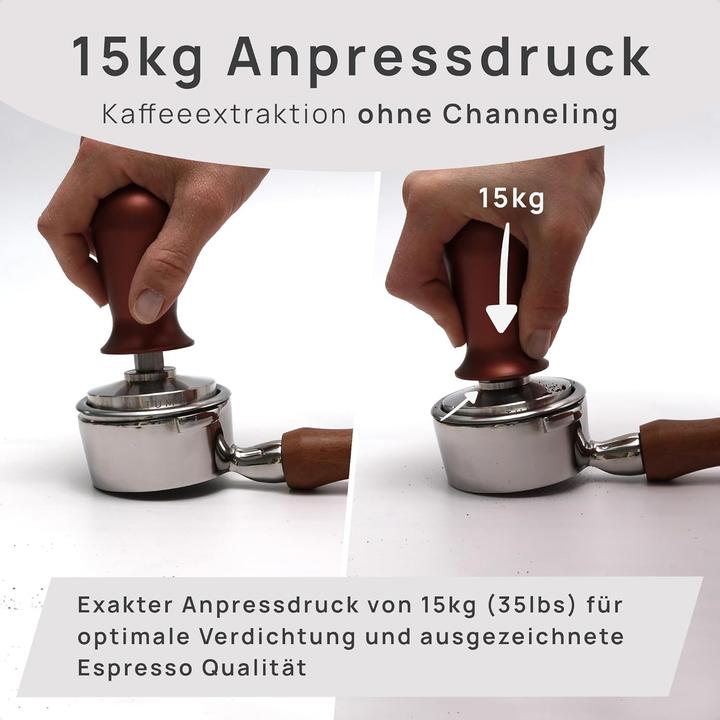 Actual product image Natumo Tamper-Set mit Tampermatte