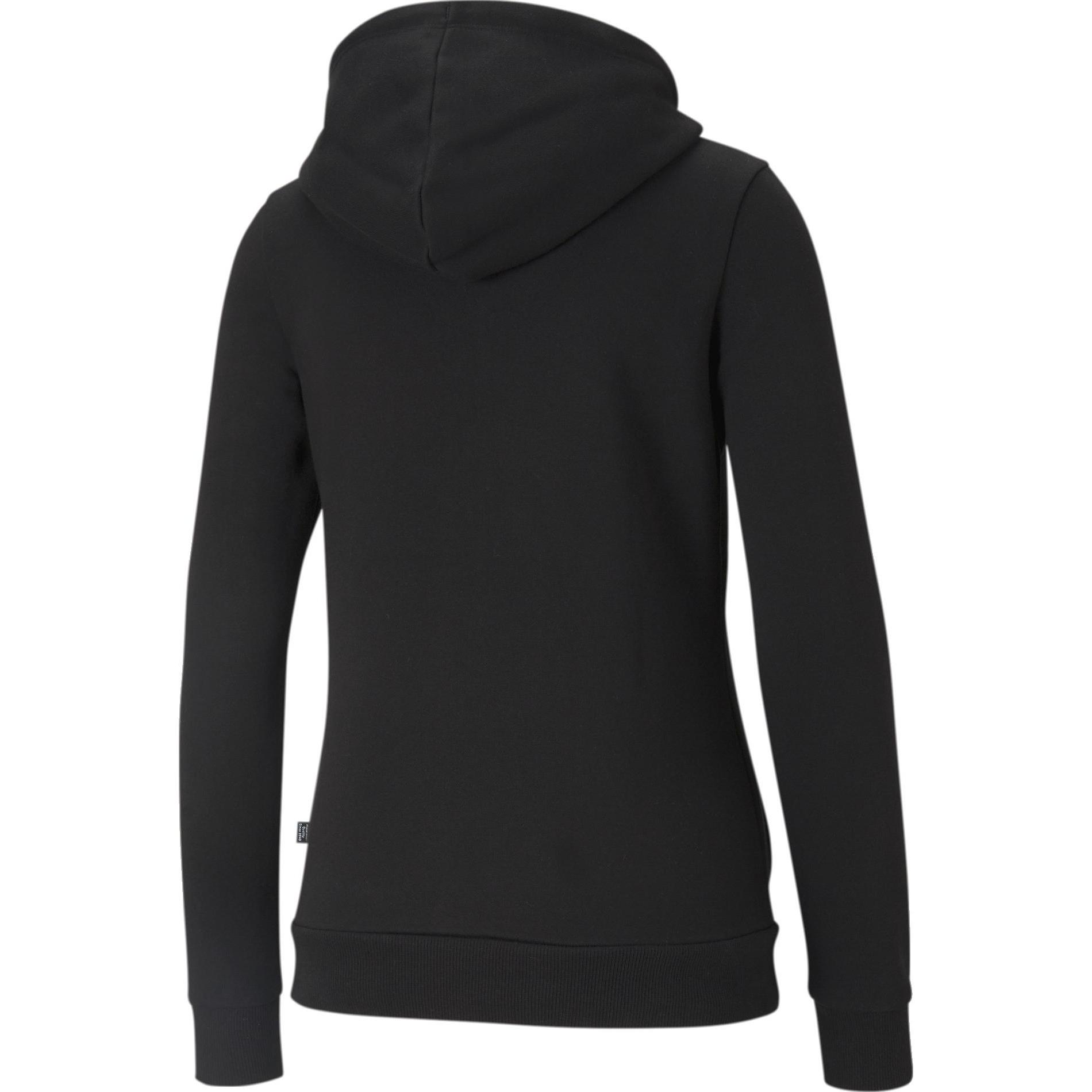 Thumbnail - Puma, Damen, Pullover, ESS Small Logo Full-Zip Hoodie FL, Schwarz, (XXL)