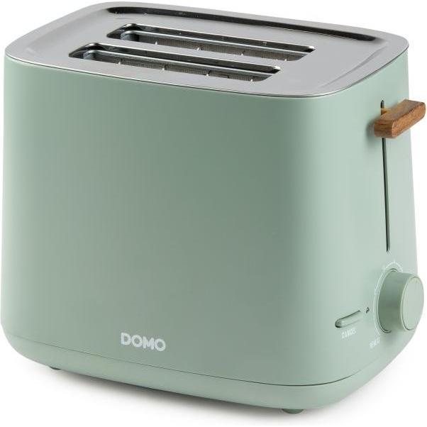 Domo DO 973 T Toaster 2 Schlitz 6 Stufen 850-1000W matt grün, Toaster, Grün
