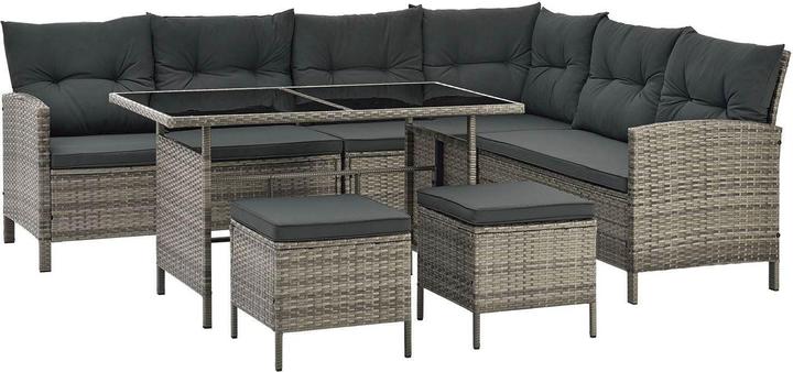 Produktbild Juskys Polyrattan Lounge