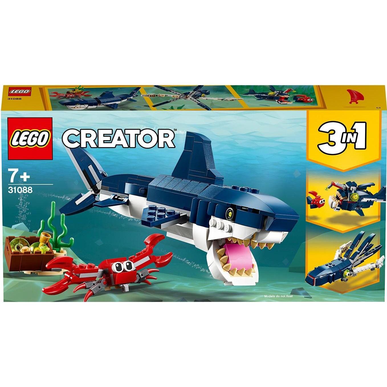LEGO Bewohner der Tiefsee (31088, LEGO Creator 3-in-1)