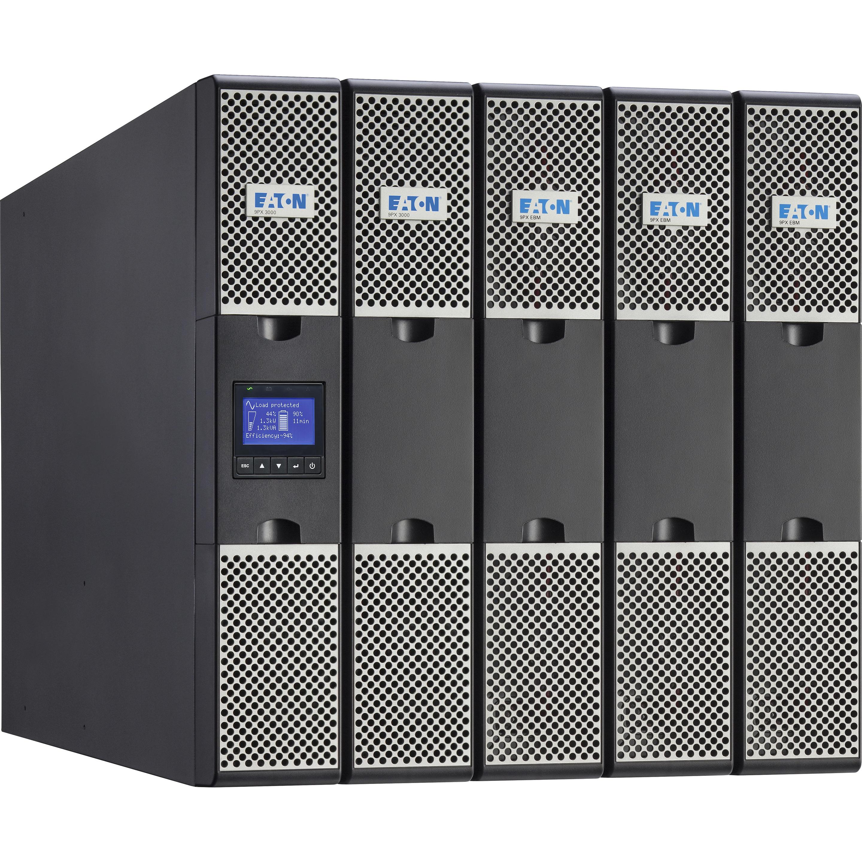 Thumbnail - Eaton 9PX 1500i RT2U Netpack (1500 VA, 1500 W, Online-Doppelwandler USV), USV