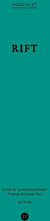 Produktbild Rift (Englisch, Ita Heinze-Greenberg, Nicola Abé, 2018)