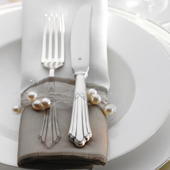 Produktbild WMF Besteckstet 30-tlg. FÄCHER stahlgrau (30 Stk., Besteck Set)