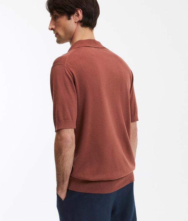 Immagine prodotto La Redoute Collections Kurzärmeliges Poloshirt mit V-Ausschnitt (S)
