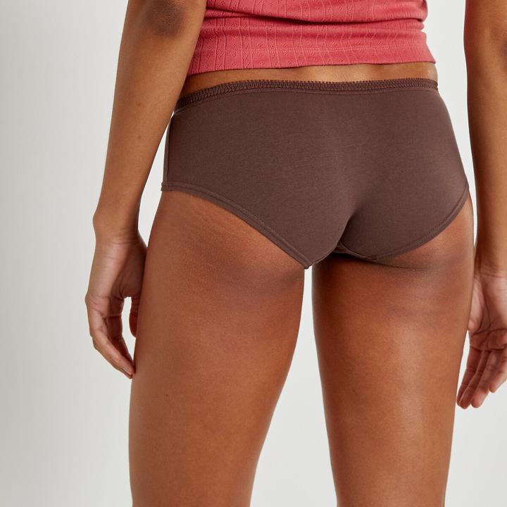 Produktbild La Redoute Collections 3er-Pack unifarbene Shortys (38, 3er Pack)