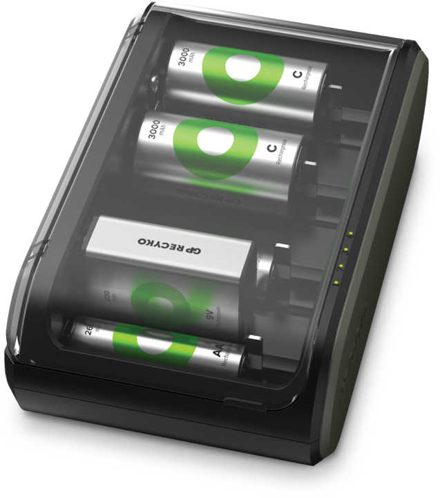 Produktbild GP Batteries Universal Charger R21 (1 Stk., Ladegerät inkl. Akku)