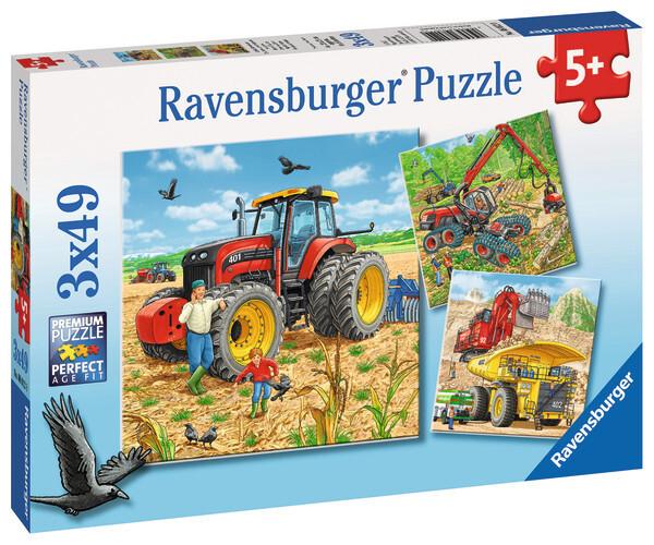 Immagine prodotto Ravensburger Macchine di grandi dimensioni (49 pezzi)