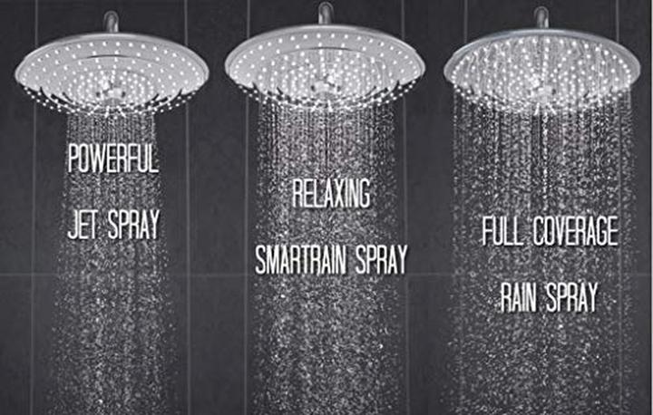 Actual product image Grohe Kopfbrause Euphoria 260 26455000 26 cm chrom (3 Beam types, 17 l/min)