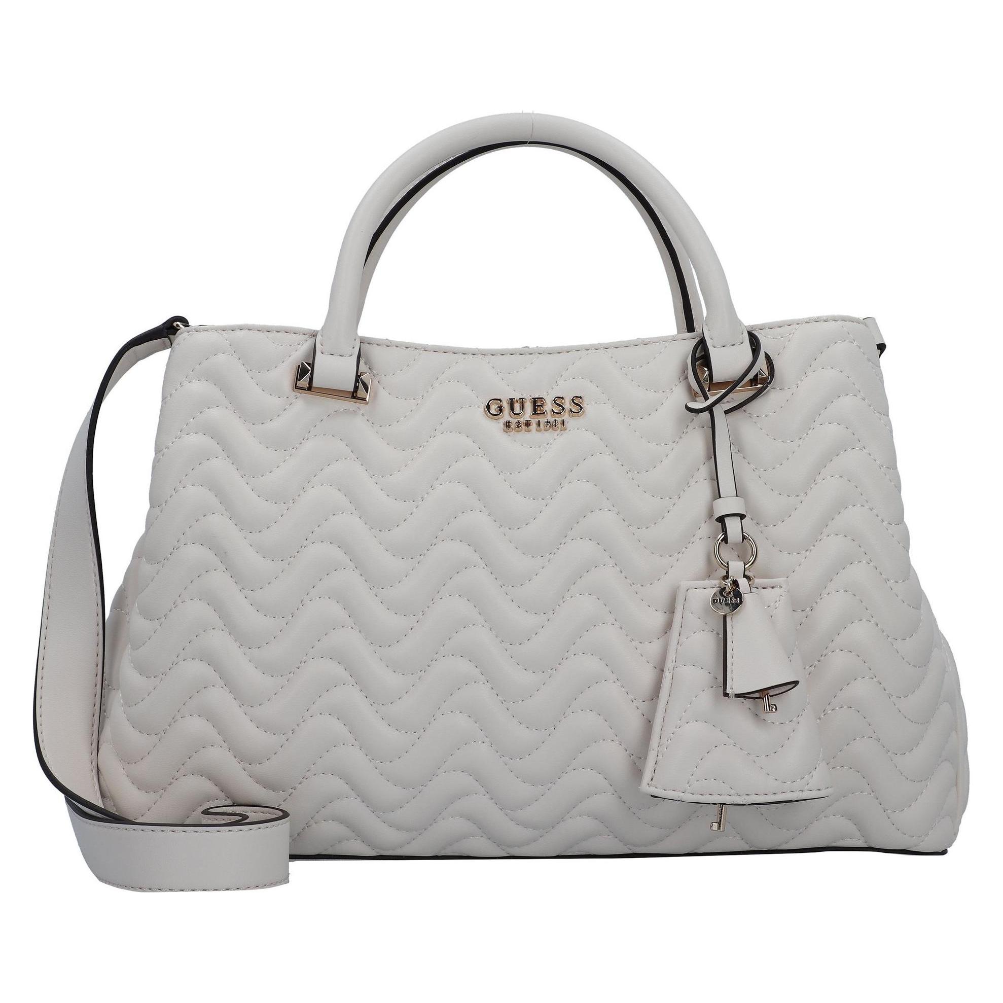 Guess, Damen, Handtasche, Melisandra Handtasche 33 Cm, Beige