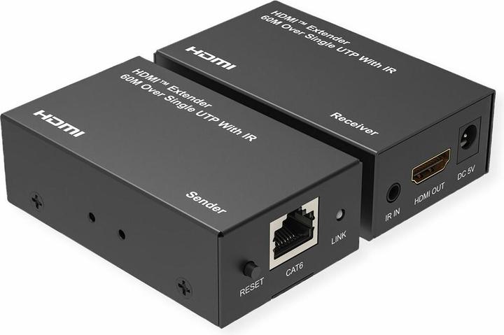 Value Estensore HDMI via Cat5e/6 60m (60 m)