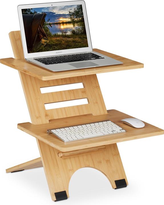 Relaxdays Rehausse de bureau debout