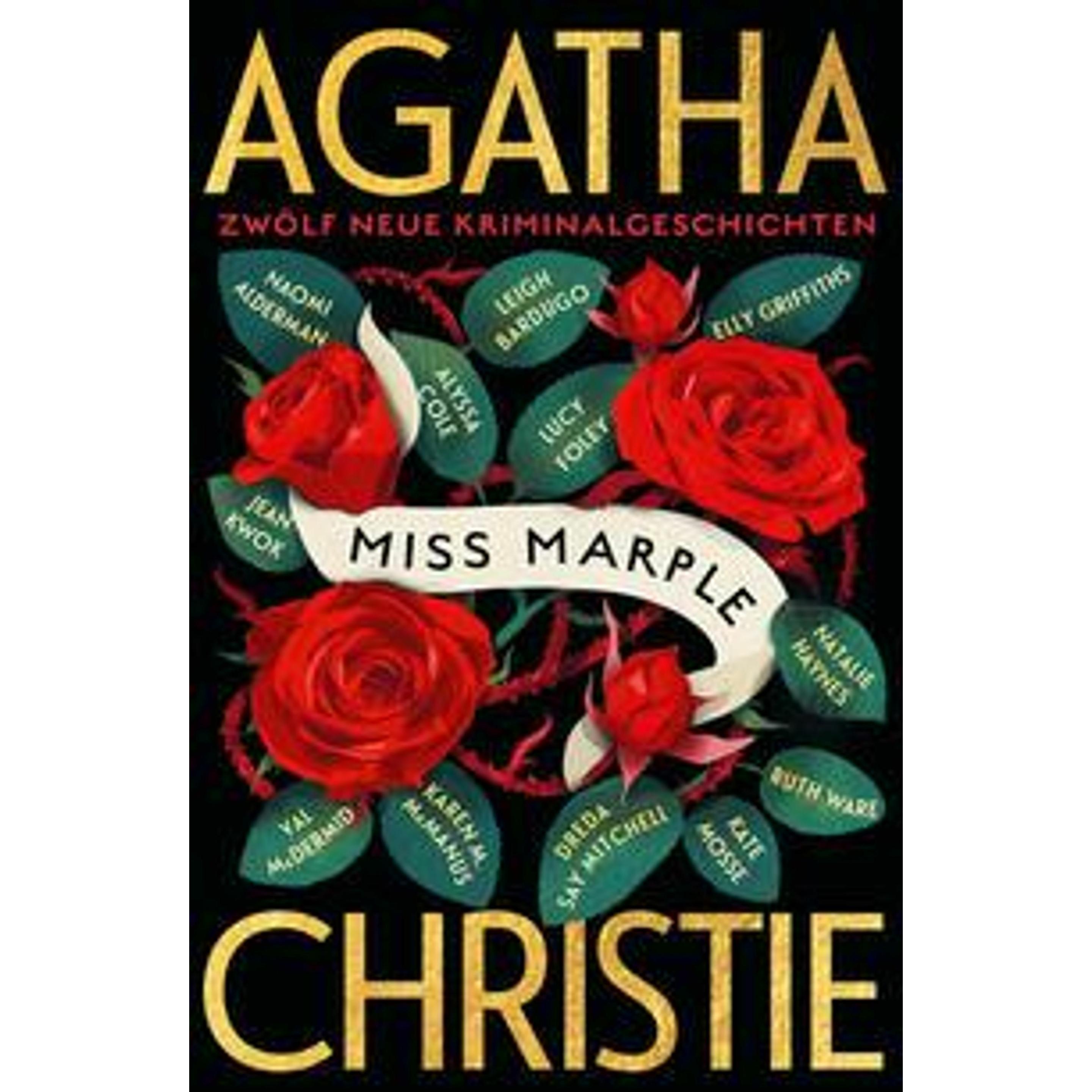 Miss Marple, Belletristik von Agatha Christie, Lucy Foley, Ruth Ware, Leigh Bardugo, Naomi Alderman, Val McDermid