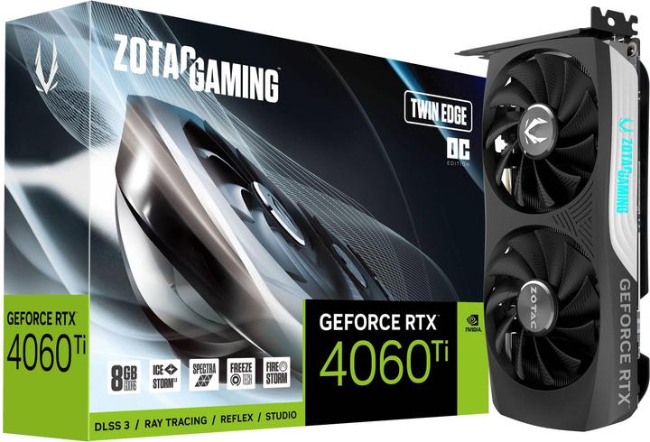 Immagine prodotto Zotac RTX 4060 Ti 8GB Twin Edge OC Gaming (8 GB)