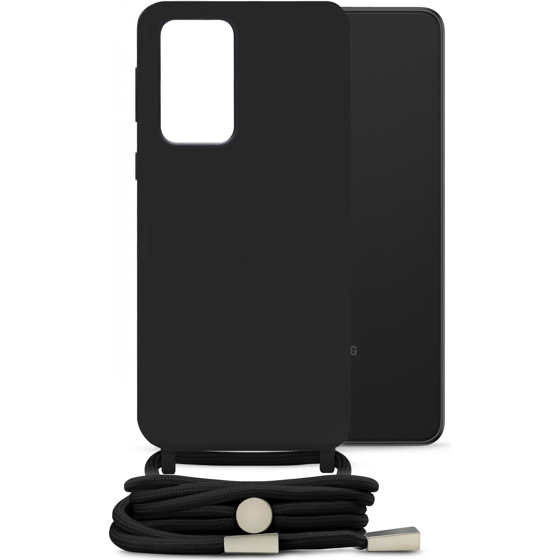 Mobilize Lanyard Gelly Case (Samsung Galaxy A33 5G), Smartphone Hülle, Schwarz