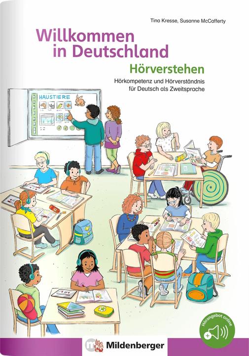 Actual product image Kresse:Willkommen in Deutschland - Hörv (German, Susanne McCafferty, Yellow cress, 2024)