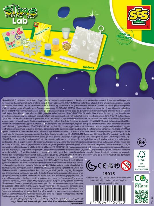 Image du produit Ses Slime Lab - Brille dans le noir