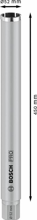Produktbild Bosch Professional Zubehör Pro Core Cutter wet (52 Millimeter)