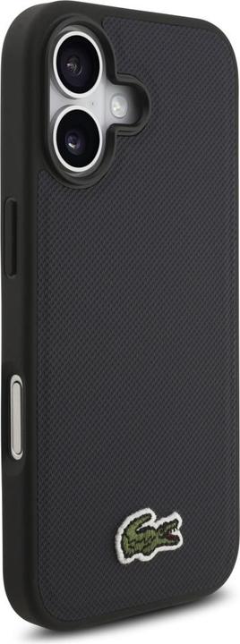 Produktbild Lacoste Iconic Petit Pique Woven Logo MagSafe Case for iPhone 17 Navy Blue (Apple iPhone 17)