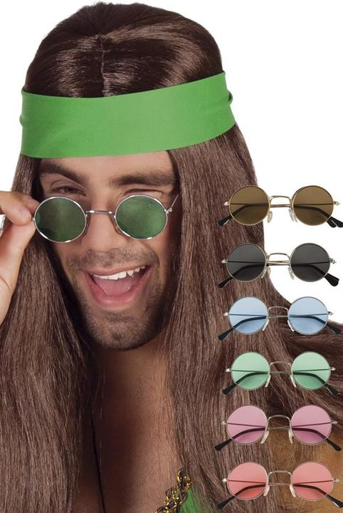 Actual product image Boland Hippie party glasses John