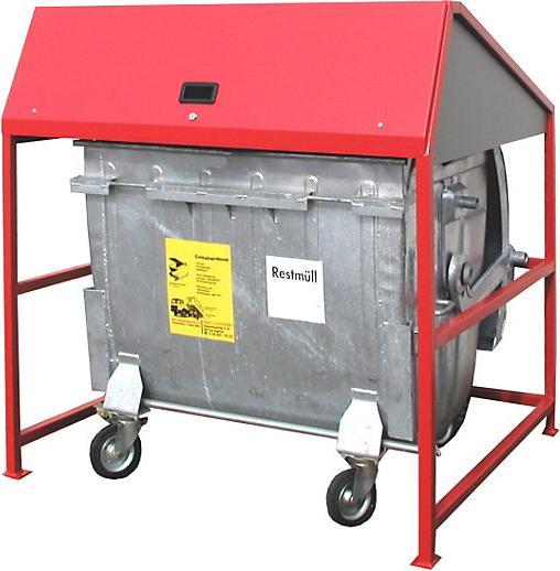 Actual product image eurokraft pro Garbage can enclosure