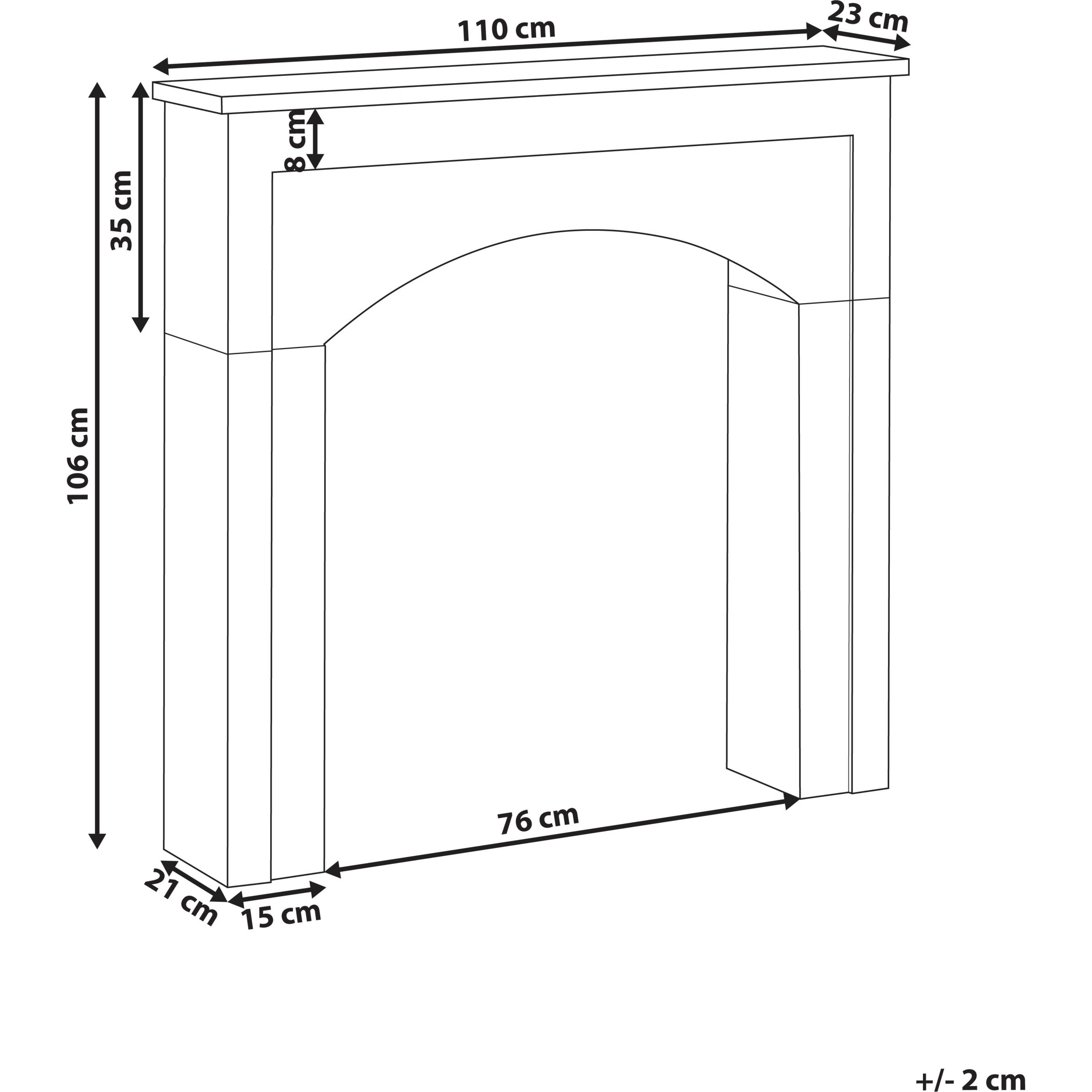 Thumbnail - Beliani, Zubehör Kerzen + Kamin, Busselton