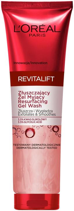 L'Oréal Paris Loreal REVITALIFT Gel nettoyant exfoliant à l'acide glycolique (3,5%) (Gel nettoyant, 150 ml)
