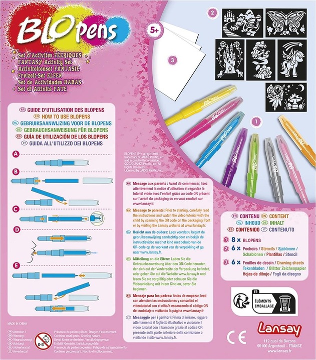 Immagine prodotto Blopens Penna spray Set Fantasy
