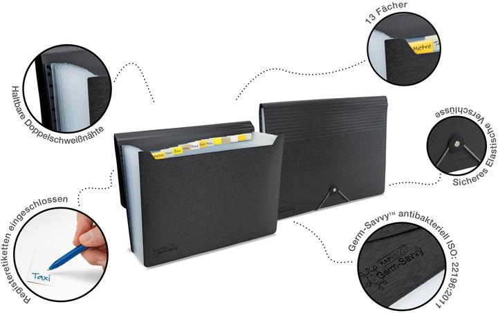 Produktbild Rapesco Fächermappe (A4, 1x)