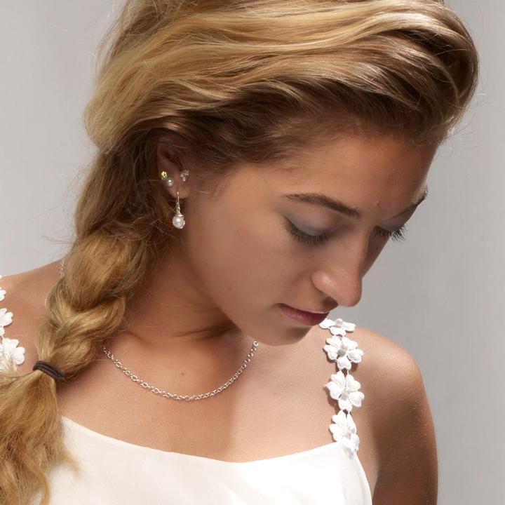 Image du produit Bijouteria Clous d'oreille (Acier inoxydable, PVC, Cristallin)