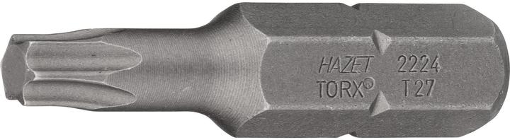 Immagine prodotto HAZET Bit 2224-T27 ∙ Attacco esagonale, massiccio, 8 mm (5/16 di pollice) ∙ Profilo interno TORX ∙… (T27)