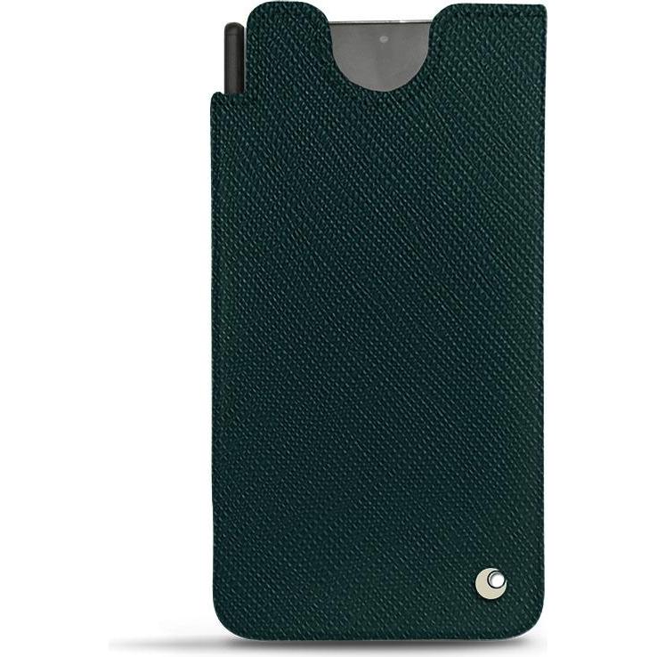 Noreve Lederschutzhülle (Samsung Galaxy S21 Ultra), Smartphone Hülle, Grün