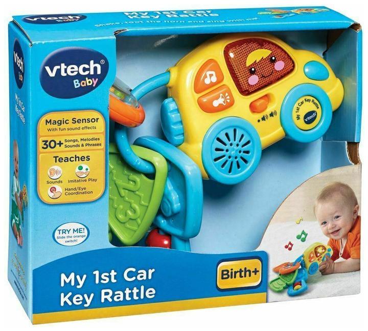 Actual product image VTech 150603 My 1st Car Key Rattle