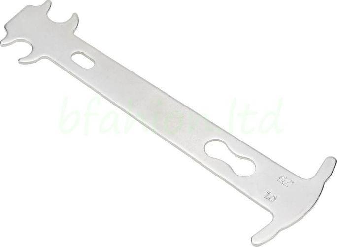 Actual product image Hermex Velo Bicycle Chain Gauge Chain Gauge Chain Tester 13 - 16 mm (9-speed, 7-speed, 8-speed, 10-speed)