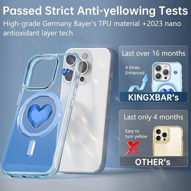 Immagine prodotto Kingxbar Custodia rigida MagSafe serie Eternity (Apple iPhone 15 Pro Max)