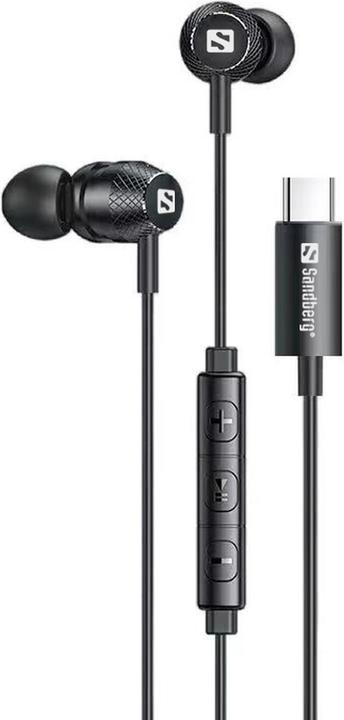 Sandberg USB-C/A In-Earset with Line-Mic (Cable)