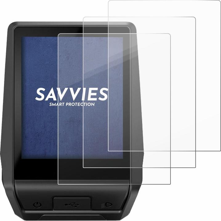 Actual product image Savvies 3x Smart Glass - 9H Hybrid Glass Screen Protector for Bosch Nyon 2 2021